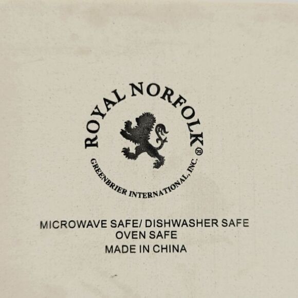 Royal Norfork Grateful Harvest Pumpkin Patterned Ceramic Mini Loaf Pan - Picture 6 of 6